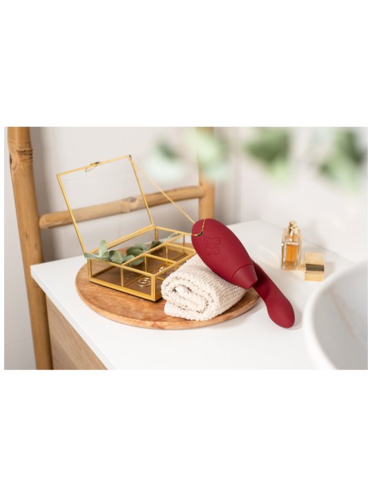 WOMANIZER DUO 2 ESTIMULADOR BURDEOS