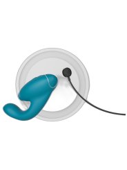 WOMANIZER DUO 2 ESTIMULADOR AZUL PETROLEO