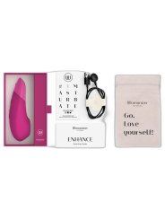 WOMANIZER ENHANCE ESTIMULADOR DE CLITORIS ROSA VIBRANTE