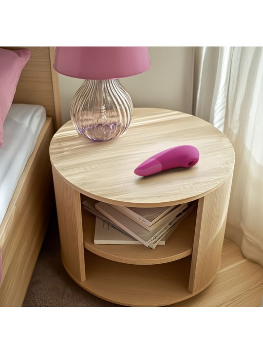 WOMANIZER ENHANCE ESTIMULADOR DE CLITORIS ROSA VIBRANTE