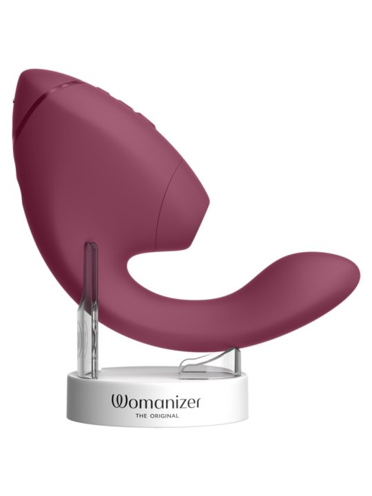 WOMANIZER DUO NEXT ESTIMULADOR VIBRADOR DUAL CLITORIS PUNTOG ROSA
