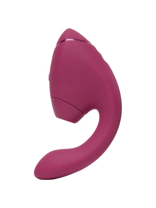 WOMANIZER DUO NEXT ESTIMULADOR VIBRADOR DUAL CLITORIS PUNTOG ROSA