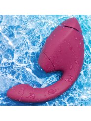 WOMANIZER DUO NEXT ESTIMULADOR VIBRADOR DUAL CLITORIS PUNTOG ROSA