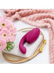 WOMANIZER DUO NEXT ESTIMULADOR VIBRADOR DUAL CLITORIS PUNTOG ROSA