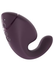 WOMANIZER DUO NEXT ESTIMULADOR VIBRADOR DUAL CLITORIS PUNTOG MORADO