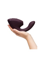 WOMANIZER DUO NEXT ESTIMULADOR VIBRADOR DUAL CLITORIS PUNTOG MORADO