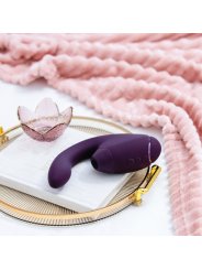WOMANIZER DUO NEXT ESTIMULADOR VIBRADOR DUAL CLITORIS PUNTOG MORADO