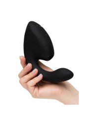 WOMANIZER DUO NEXT ESTIMULADOR VIBRADOR DUAL CLITORIS PUNTOG NEGRO