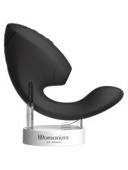 WOMANIZER DUO NEXT ESTIMULADOR VIBRADOR DUAL CLITORIS PUNTOG NEGRO
