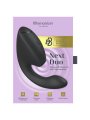WOMANIZER DUO NEXT ESTIMULADOR VIBRADOR DUAL CLITORIS PUNTOG NEGRO