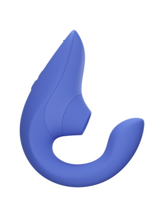 WOMANIZER BLEND ESTIMULADOR VIBRADOR RABBIT AZUL