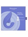 WOMANIZER BLEND ESTIMULADOR VIBRADOR RABBIT AZUL