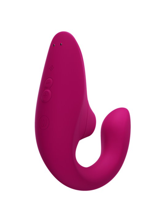 WOMANIZER BLEND ESTIMULADOR VIBRADOR RABBIT FUCSIA