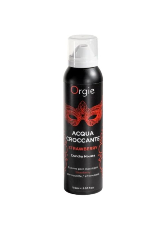 ORGIE ACQUA CROCCANTE ESPUMA CRUJIENTE FRESA PARA MASAJE 150 ML