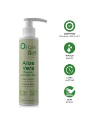 ORGIE BIO ALOE VERA GEL INTIMO ORGANICO BASE AGUA 100 ML