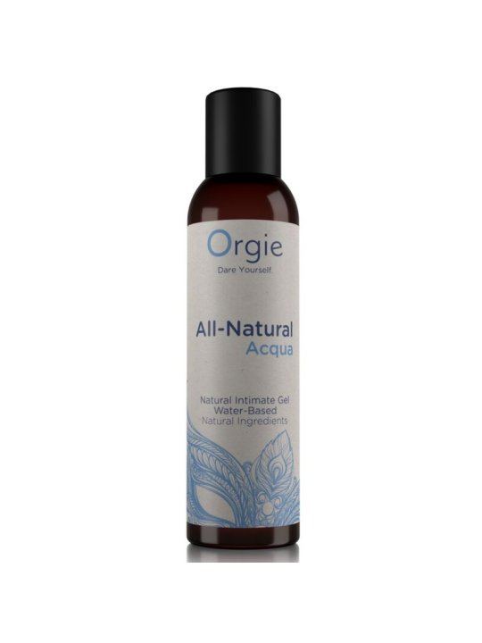 ORGIE ALL NATURAL ACQUA GEL INTIMO BASE AGUA 150 ML