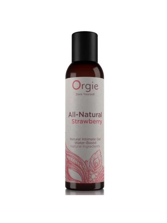 ORGIE FRESA TOTALMENTE NATURAL GEL INTIMO BASE AGUA BESABLE 150 ML
