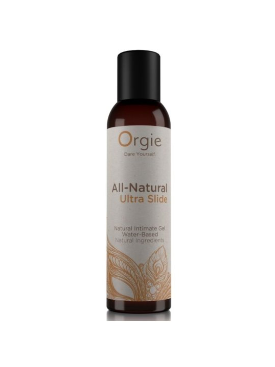 ORGIE ALL NATURAL ULTRA SLIDE GEL INTIMO BASE AGUA 150 ML