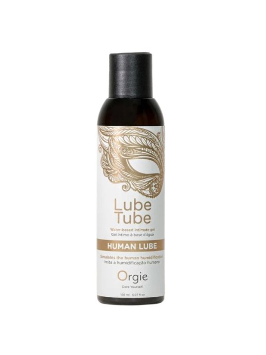 ORGIE LUBE TUBE HUMAN LUBE GEL INTIMO BASE AGUA EFECTO NATURAL 150 ML
