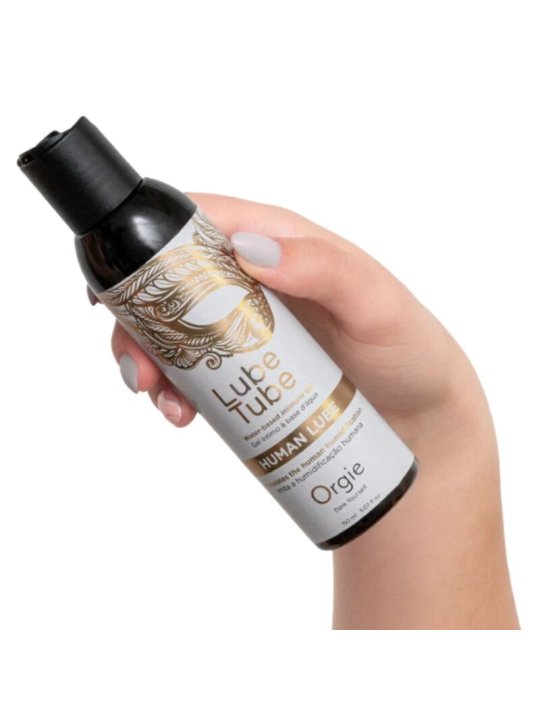 ORGIE LUBE TUBE HUMAN LUBE GEL INTIMO BASE AGUA EFECTO NATURAL 150 ML