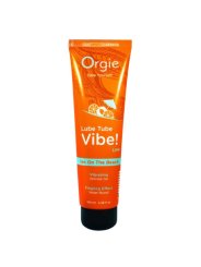 ORGIE LUBE TUBE VIBE SEX ON THE BEACH GEL INTIMO BESABLE EFECTO HORMIGUEO SUAVE 100 ML
