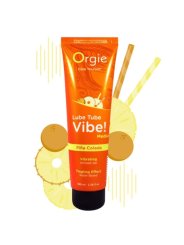 ORGIE LUBE TUBE VIBE PINA COLADA GEL INTIMO BESABLE EFECTO HORMIGUEO MEDIO 100 ML