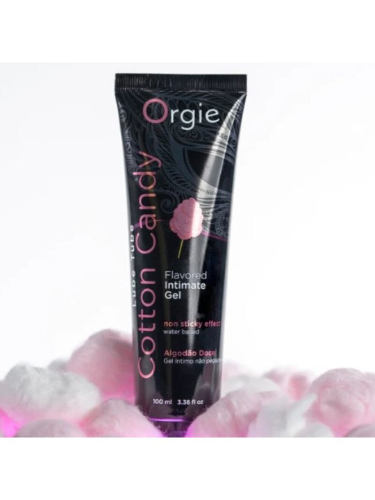 ORGIE LUBRICANTE GEL INTIMO BESABLE BASE AGUA ALGODON DE AZUCAR 100 ML