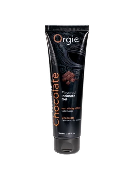 ORGIE LUBE TUBE CHOCOLATE GEL INTIMO BESABLE BASE AGUA 100 ML