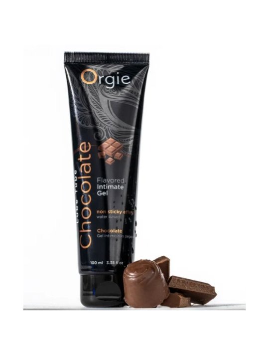 ORGIE LUBE TUBE CHOCOLATE GEL INTIMO BESABLE BASE AGUA 100 ML