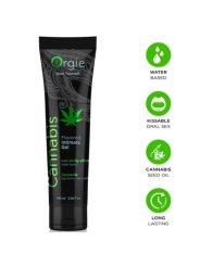 ORGIE LUBE TUBE CANNABIS GEL INTIMO BESABLE BASE AGUA 100 ML