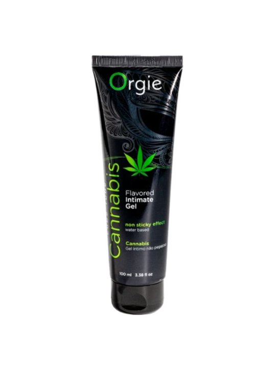 ORGIE LUBE TUBE CANNABIS GEL INTIMO BESABLE BASE AGUA 100 ML