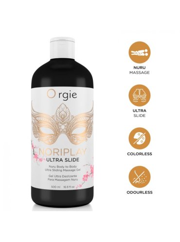 ORGIE NORIPLAY ULTRA SLIDE GEL NURU PARA MASAJE CUERPO A CUERPO 500 ML