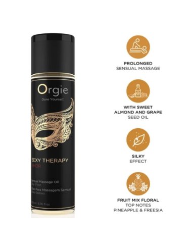 ORGIE SEXY THERAPY AMOR ACEITE DE MASAJE 200 ML