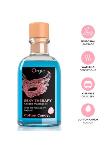 ORGIE SET DE MASAJE BESABLE ALGODON DE AZUCAR 100 ML