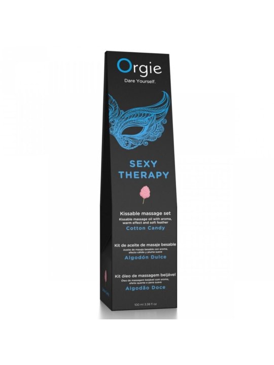 ORGIE SET DE MASAJE BESABLE ALGODON DE AZUCAR 100 ML