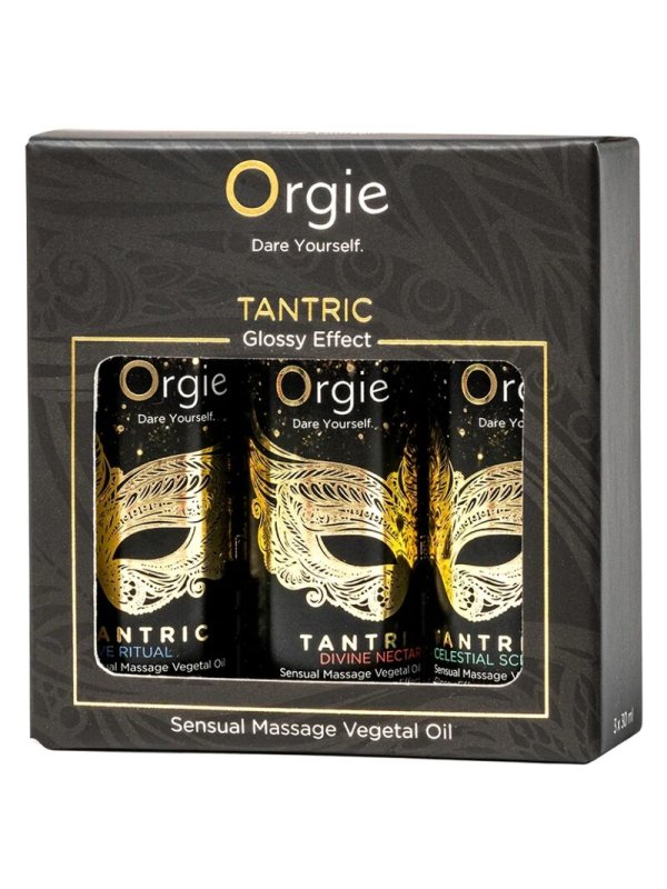 ORGIE TANTRIC MINI SIZE COLLECTION SET ACEITES DE MASAJE 3 X 30 ML