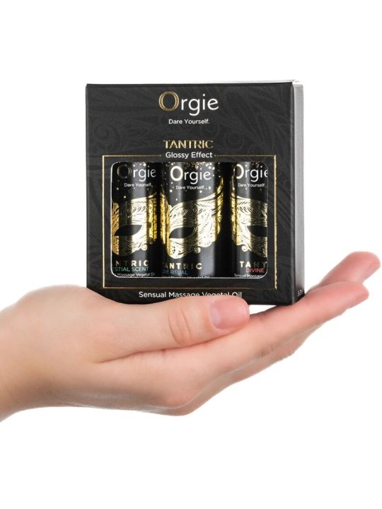 ORGIE TANTRIC MINI SIZE COLLECTION SET ACEITES DE MASAJE 3 X 30 ML