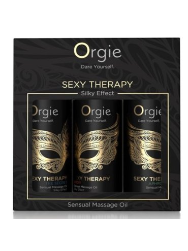 ORGIE SEXY THERAPY SET ACEITES MINIS DE MASAJE 3 X 30 ML