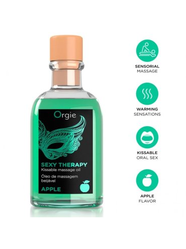 ORGIE SET DE MASAJE BESABLE MANZANA 100 ML