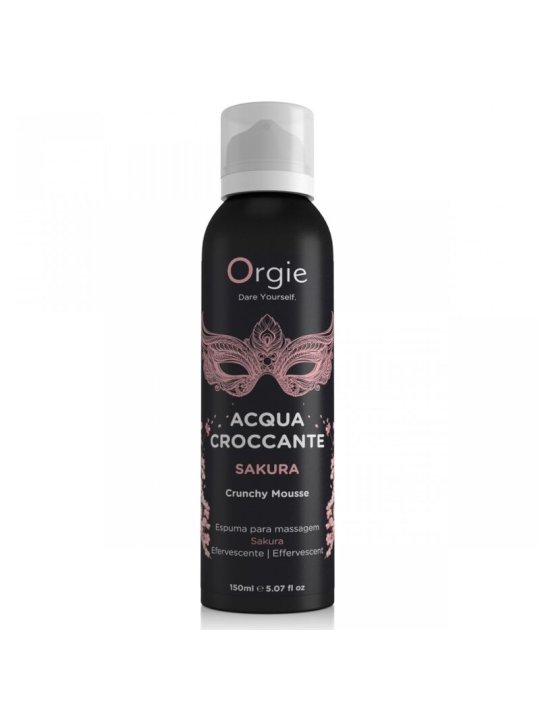 ORGIE ACQUA CROCCANTE ESPUMA CRUJIENTE SAKURA PARA MASAJE 150 ML