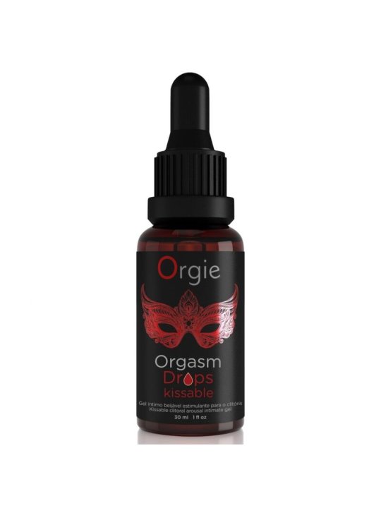 ORGIE ORGASM DROPS KISSABLE GOTAS ESTIMULANTES BESABLES PARA CLITORIS 30 ML