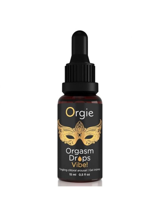 ORGIE ORGASM DROPS VIBE GOTAS ESTIMULANTES EFECTO VIBRANTE PARA CLITORIS 15 ML
