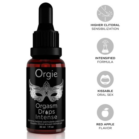 ORGIE ORGASM DROPS INTENSE GOTAS ESTIMULANTES PARA CLITORIS 30 ML