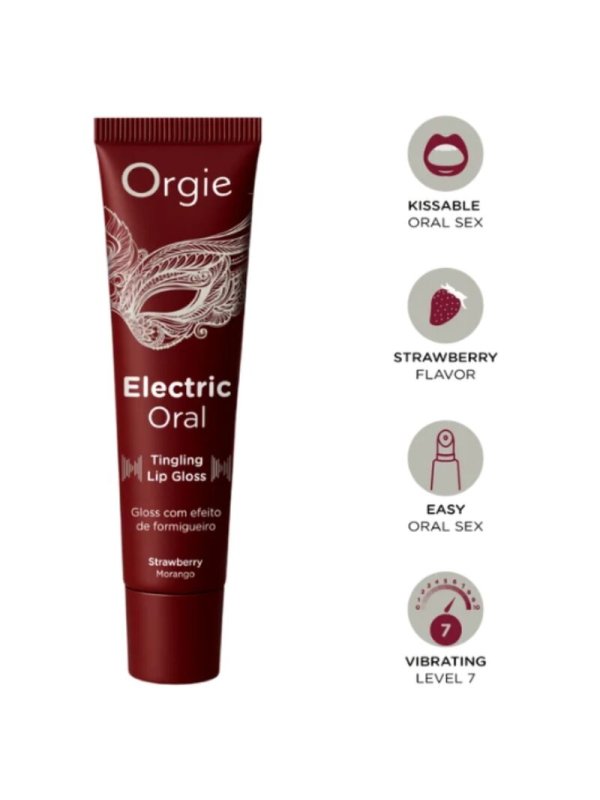 ORGIE ELECTRIC ORAL GLOSS LABIAL BESABLE EFECTO HORMIGUEO 15 ML