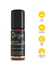 ORGIE ELECTRIC FELLATIO GLOSS LABIAL BESABLE EFECTO VIBRANTE 10 ML