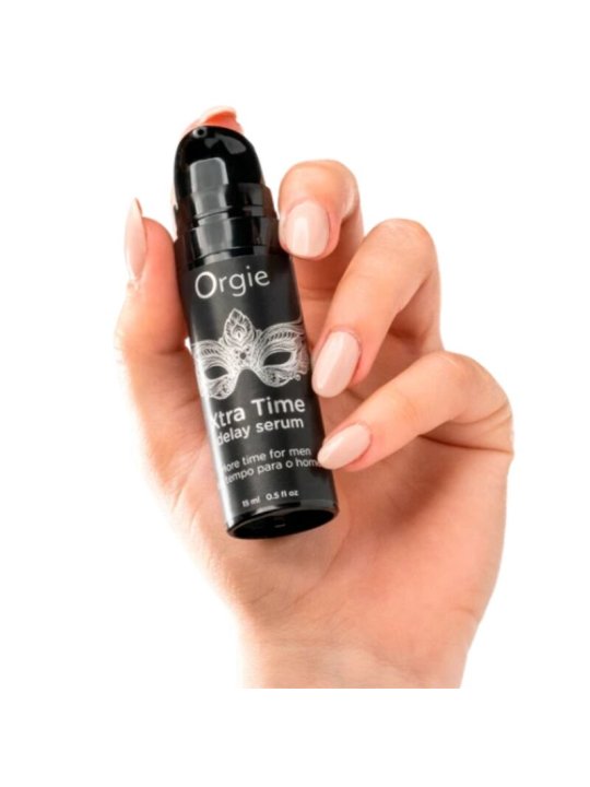 ORGIE XTRA TIME SERUM DE SILICONA RETARDANTE SIN ANESTESICOS 15 ML