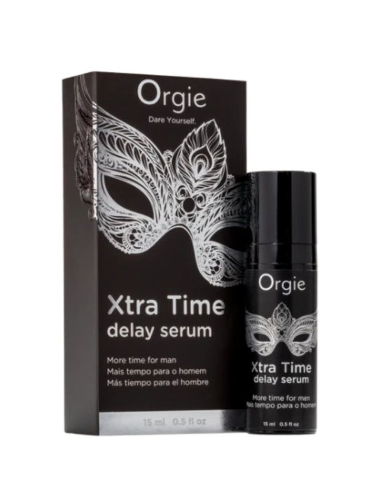 ORGIE XTRA TIME SERUM DE SILICONA RETARDANTE SIN ANESTESICOS 15 ML