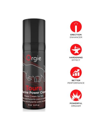 ORGIE TOURO CREMA POTENCIADORA PARA HOMBRE 15 ML