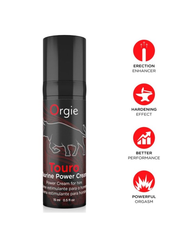 ORGIE TOURO CREMA POTENCIADORA PARA HOMBRE 15 ML