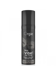 ORGIE SEXY VIBE HIGH VOLTAGE GEL INTIMO EFECTO VIBRANTE EXTRA FUERTE 15 ML